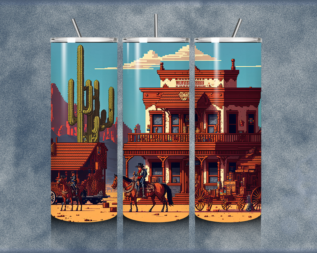 Western 20oz Sublimation Tumblers