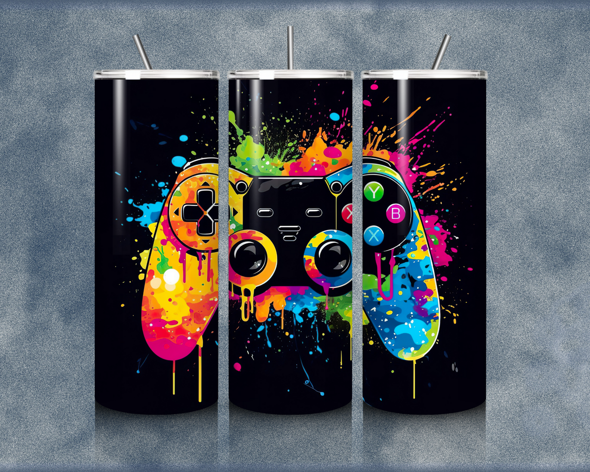 Game Controller 20oz Sublimation Tumblers