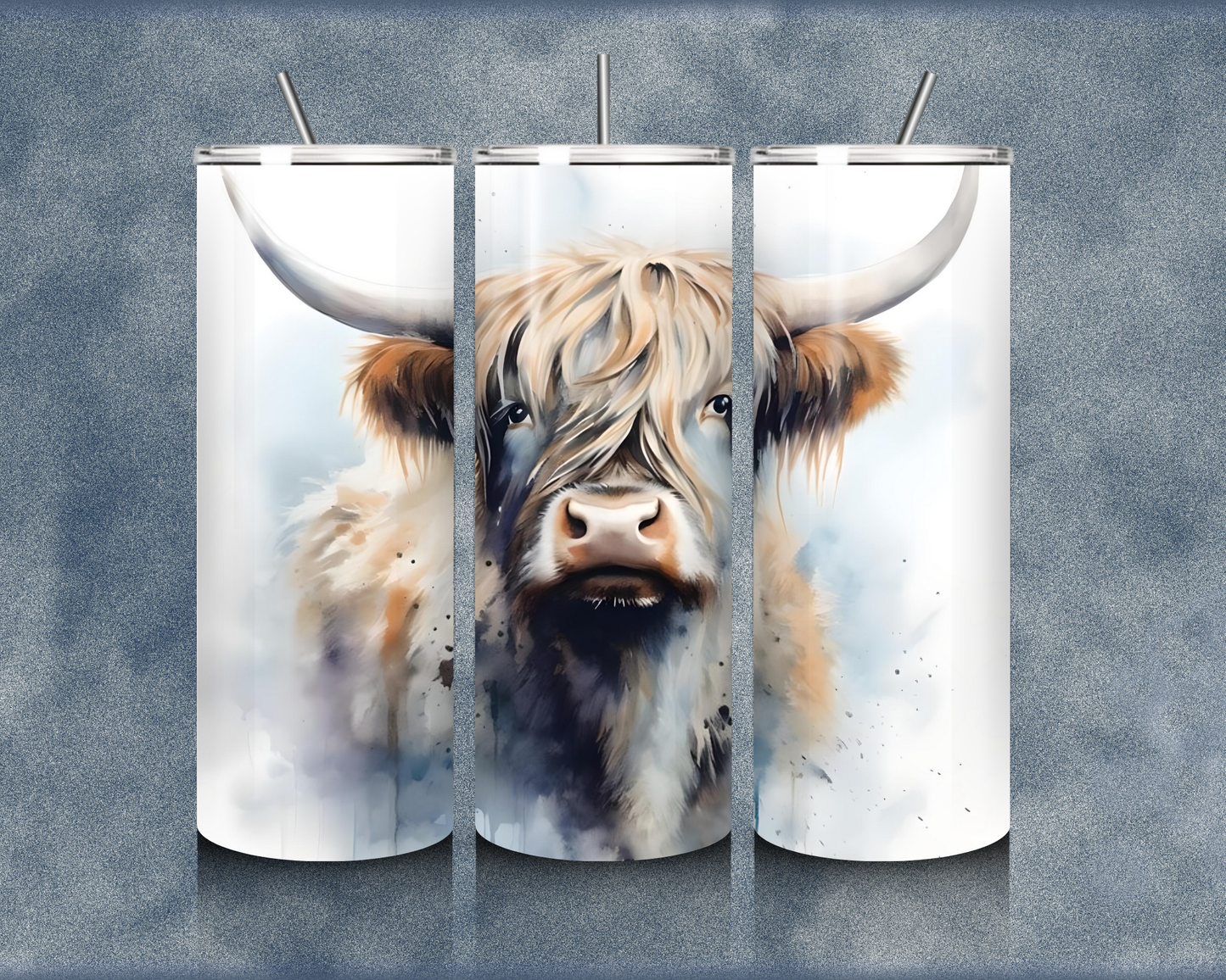Highland Cow 20oz Sublimation Tumblers