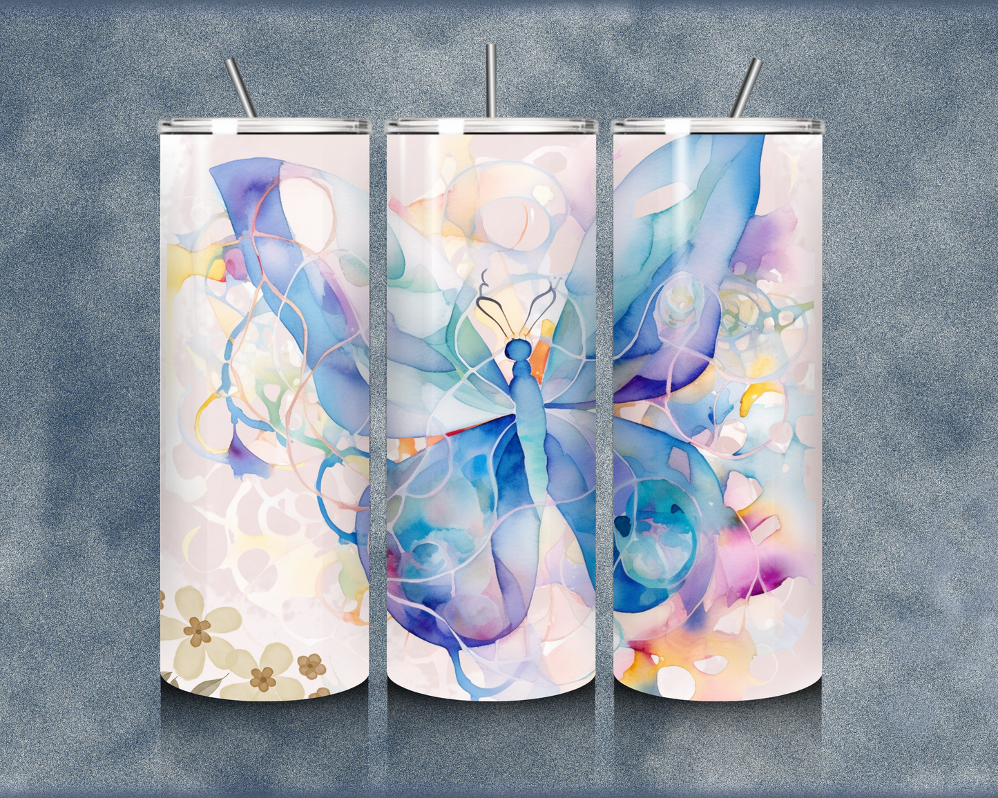 Butterfly 20oz Sublimation Tumbler