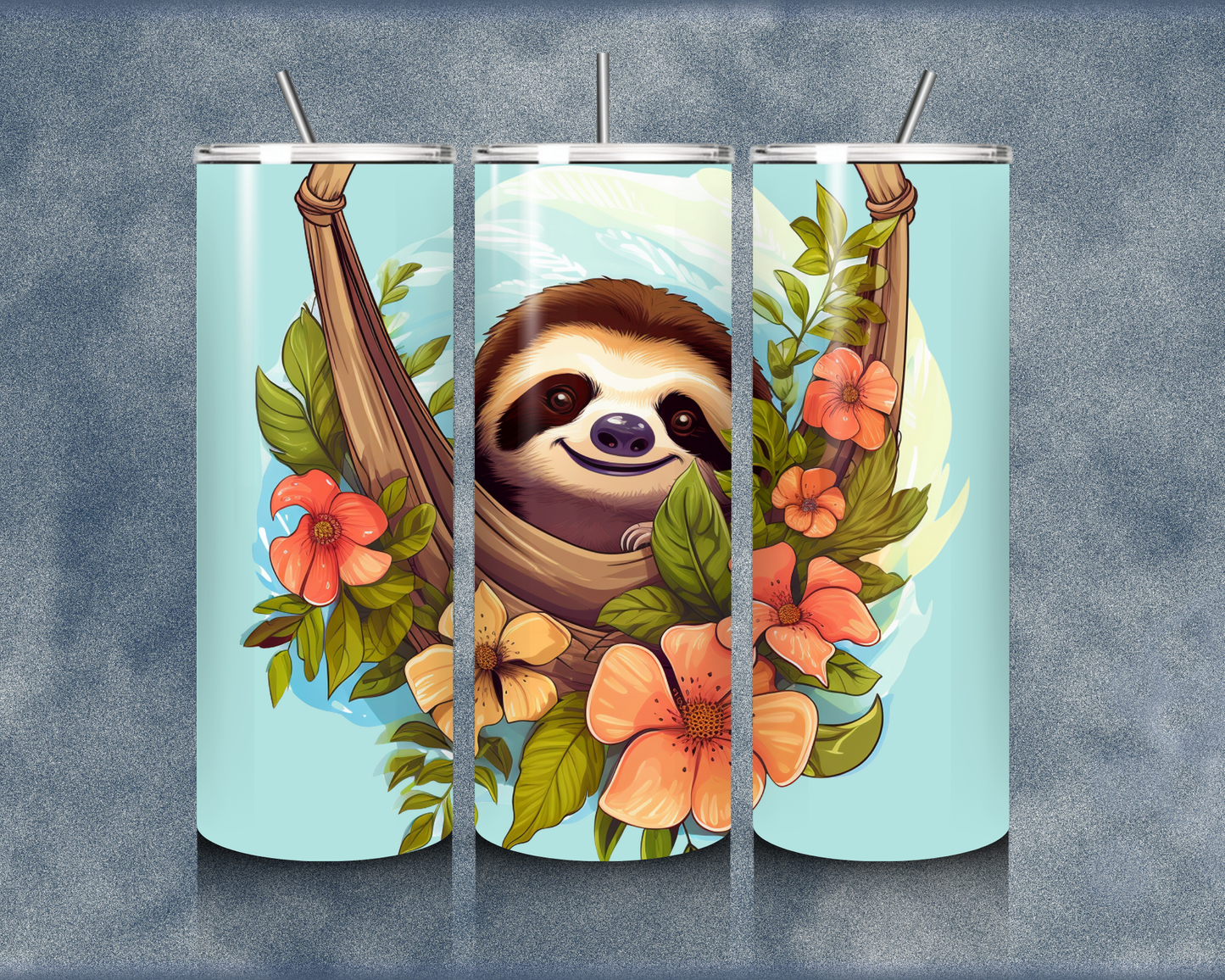 Sloth 20oz Sublimation Tumbler