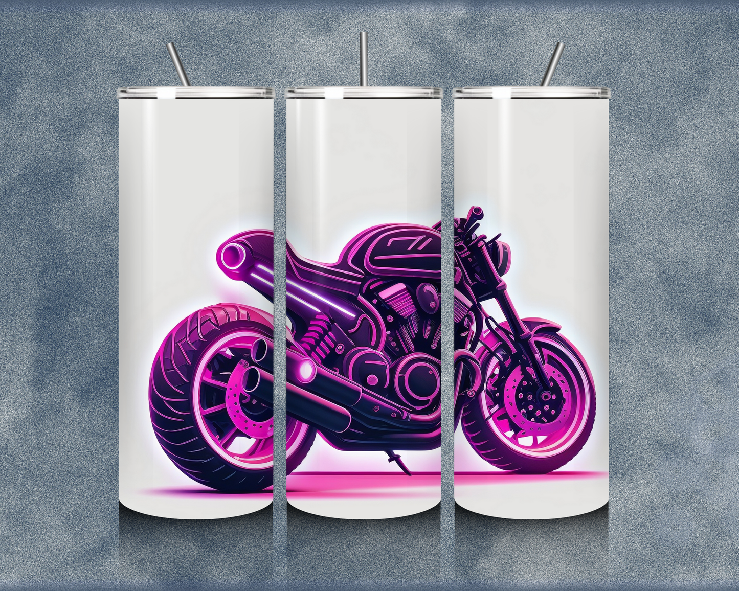 Motorcycle 20oz Sublimation Tumblers