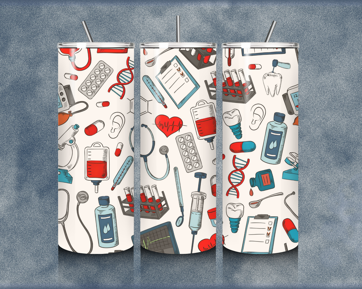 Nurse 20oz Sublimation Tumblers