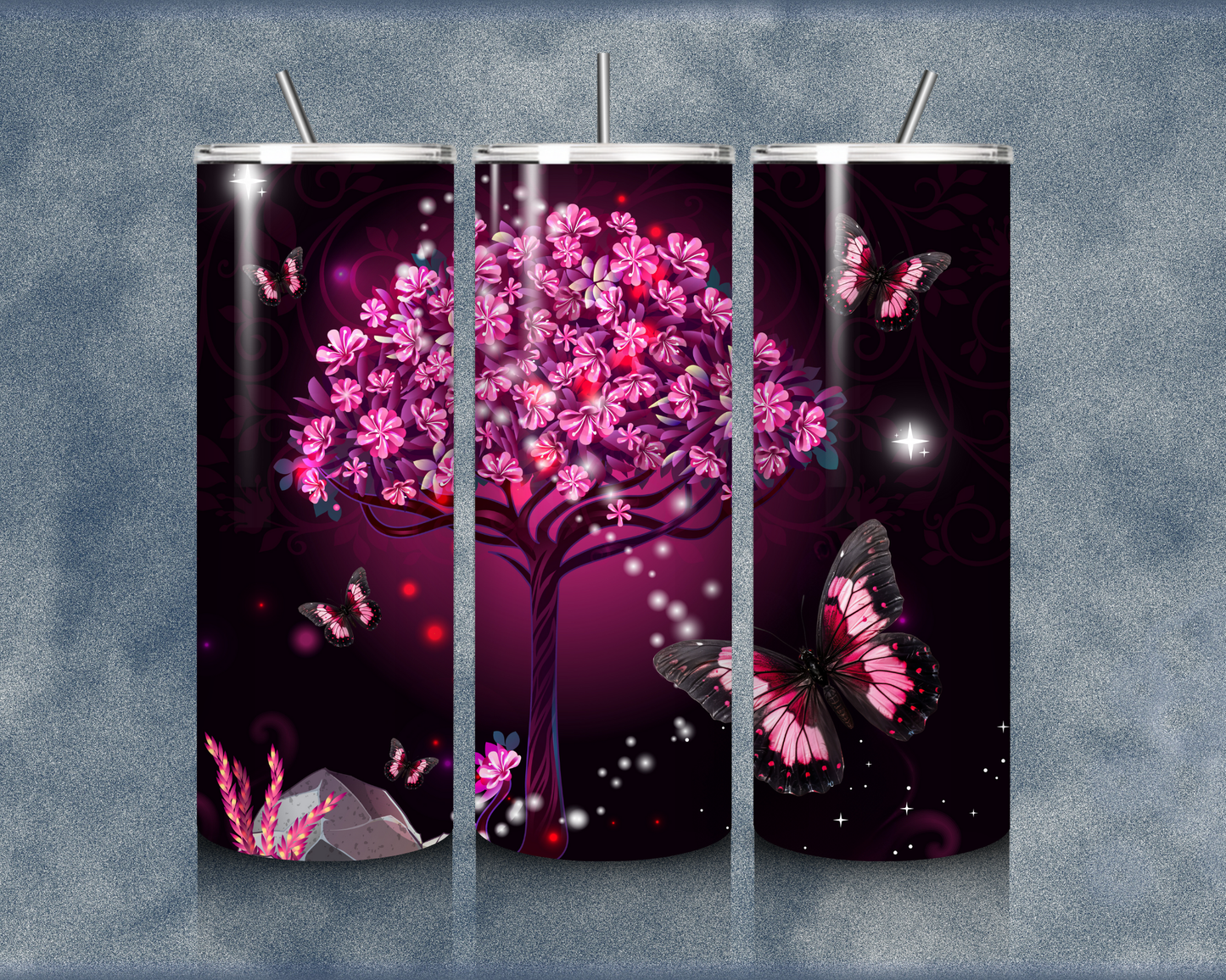 Butterfly 20oz Sublimation Tumbler
