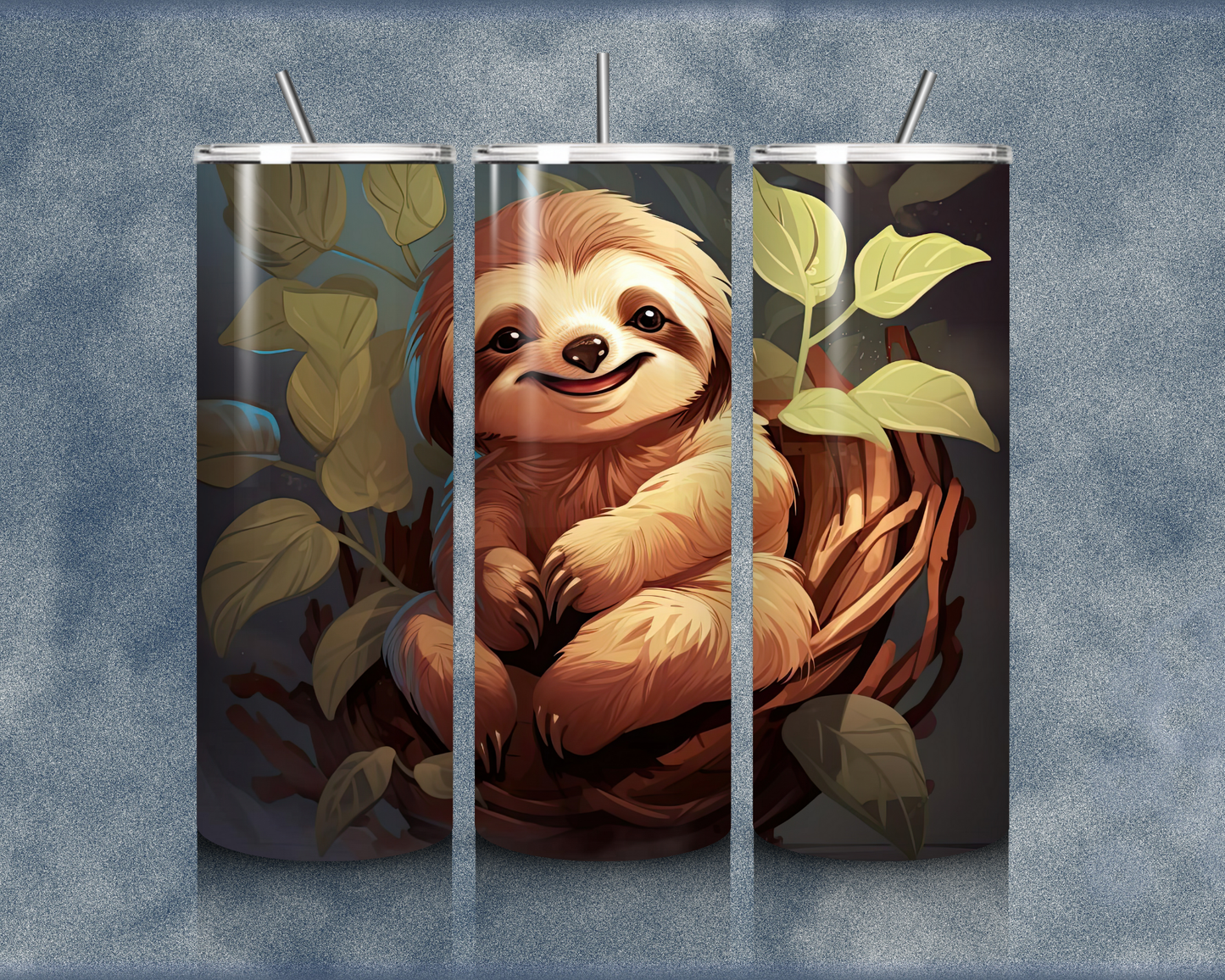 Sloth 20oz Sublimation Tumbler