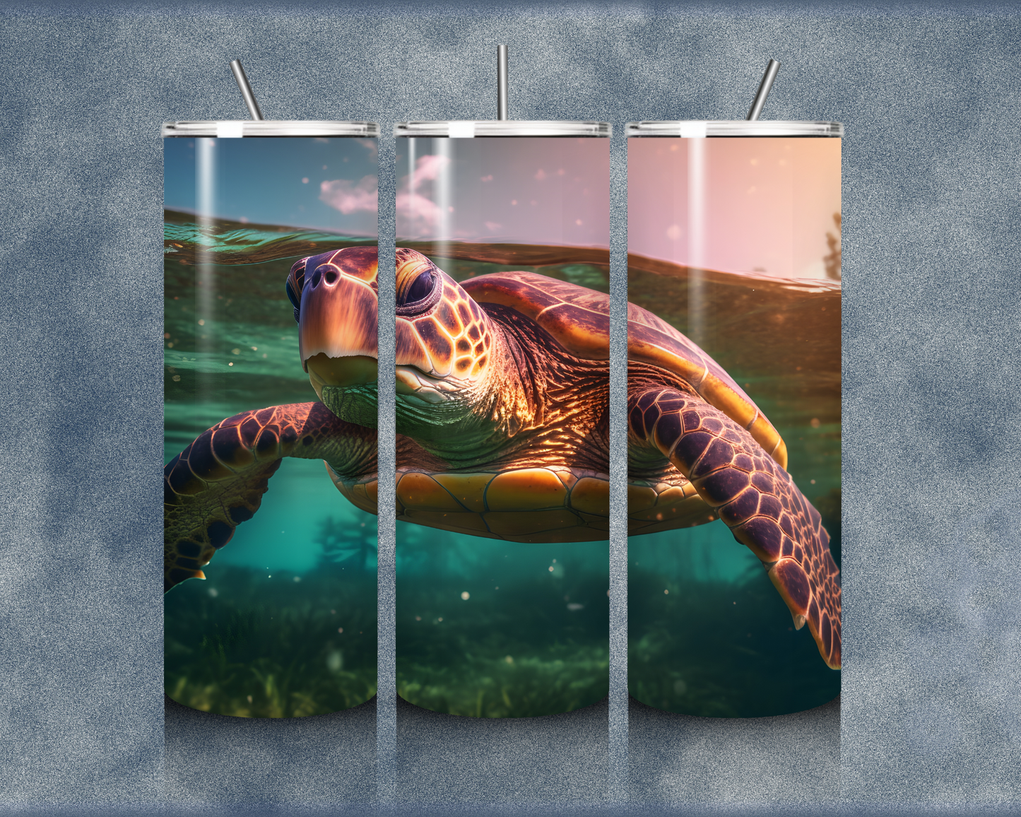 Turtle 20oz Sublimation Tumblers