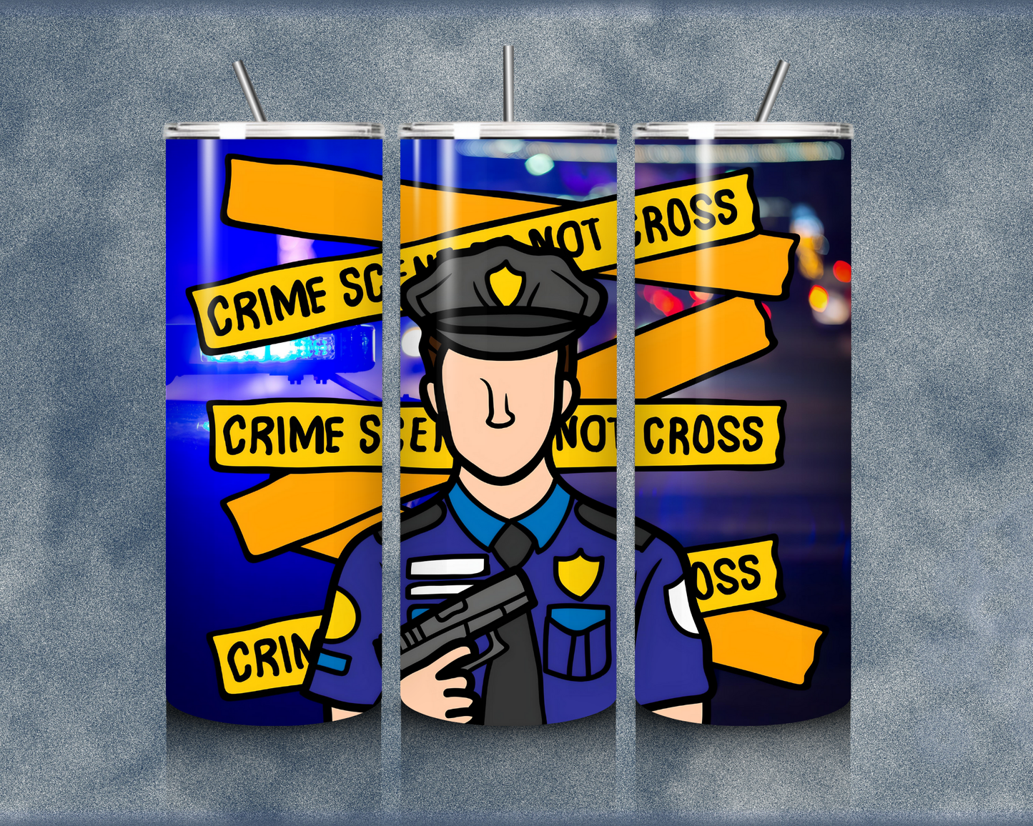 Police 20oz Sublimation Tumbler