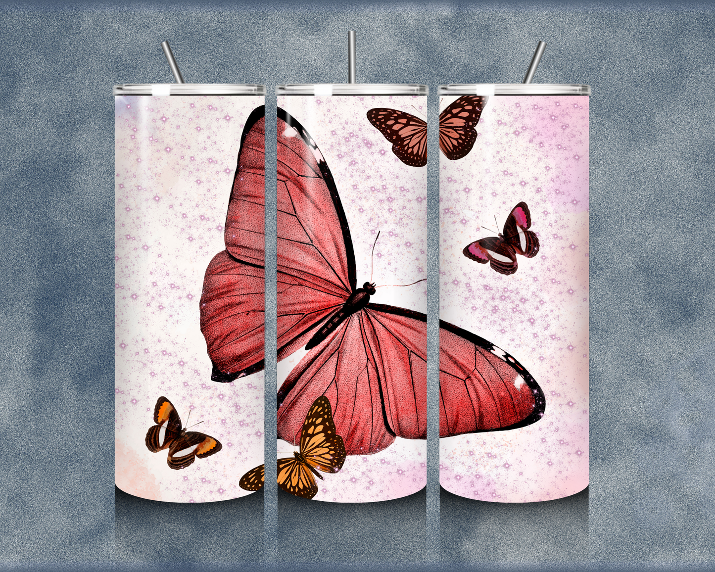 Butterfly 20oz Sublimation Tumbler