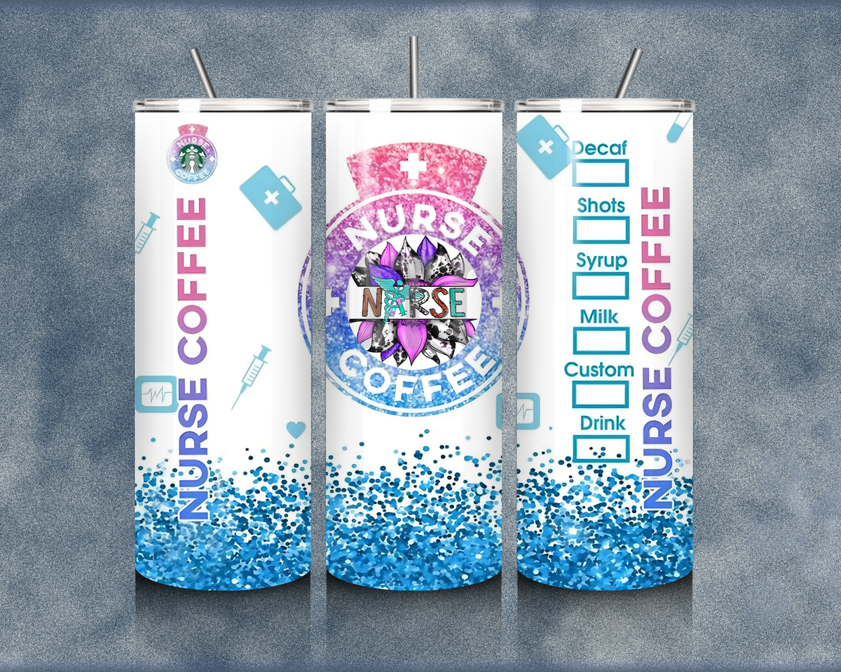 Nurse 20oz Sublimation Tumblers