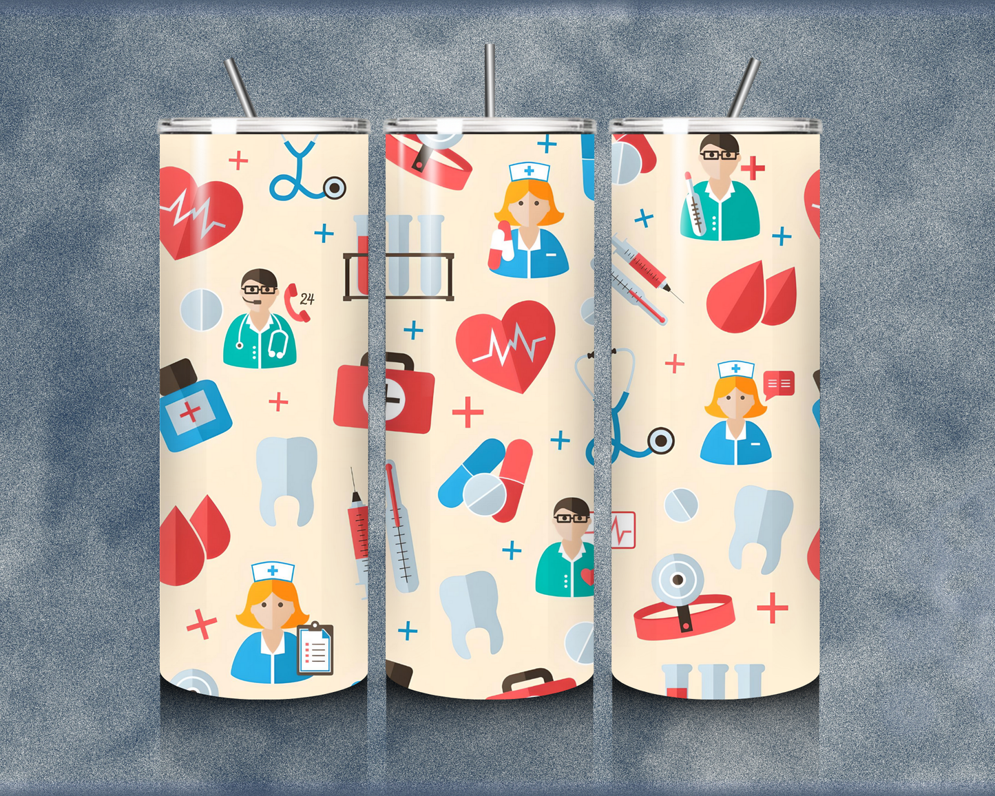 Nurse 20oz Sublimation Tumblers