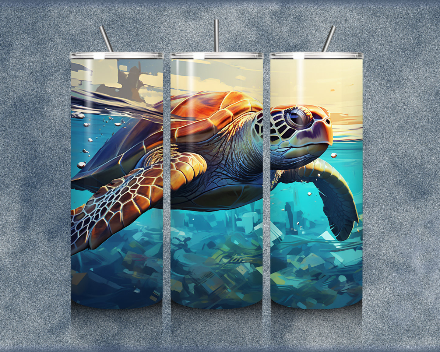 Turtle 20oz Sublimation Tumblers