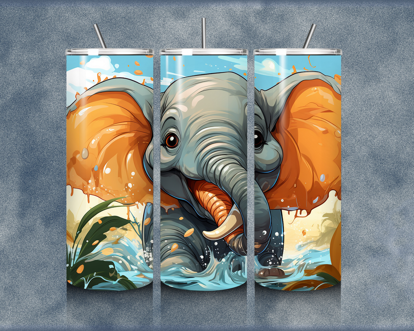 Elephant 20oz Sublimation Tumbler