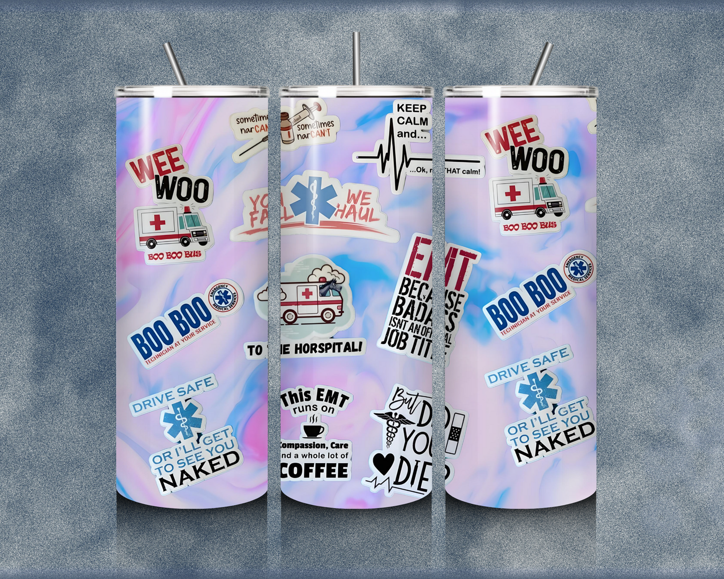 EMT 20oz Sublimation Tumblers