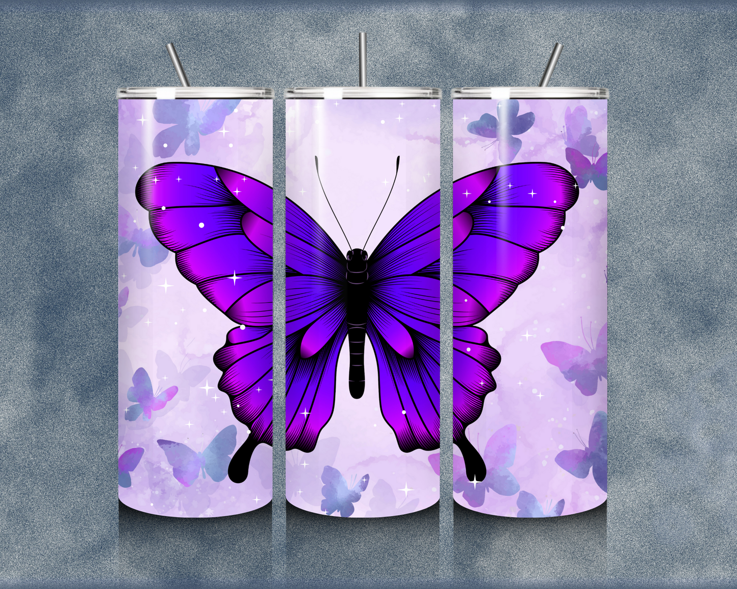 Butterfly 20oz Sublimation Tumbler