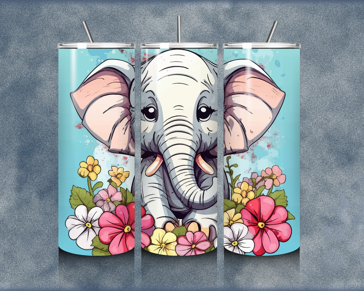 Elephant 20oz Sublimation Tumbler