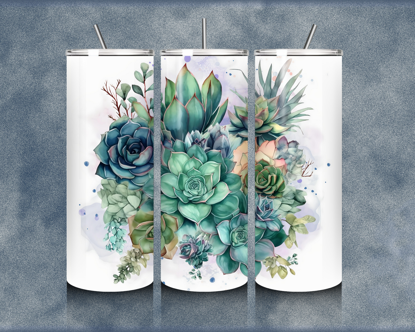 Succulent 20oz Sublimation Tumbler