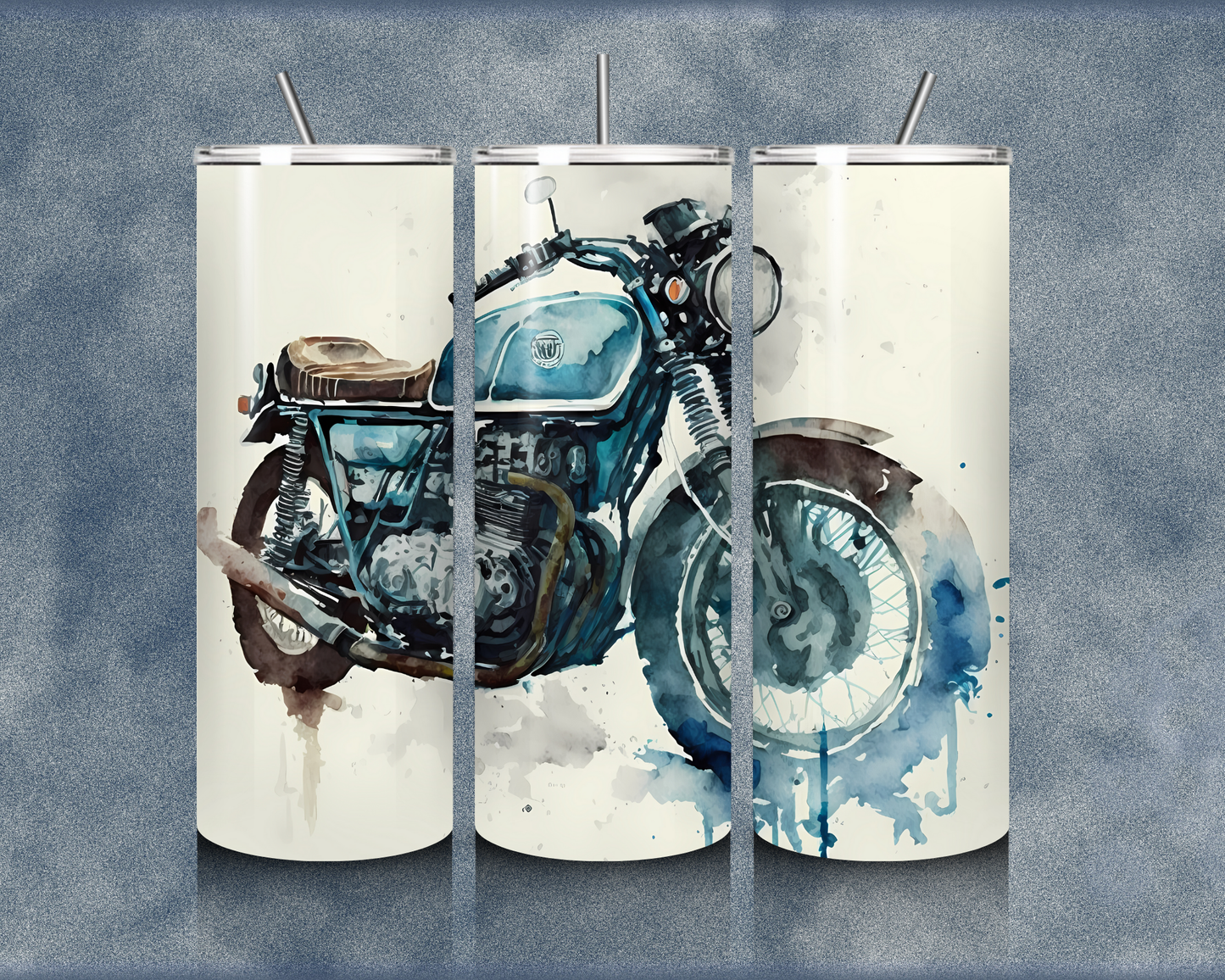 Motorcycle 20oz Sublimation Tumblers