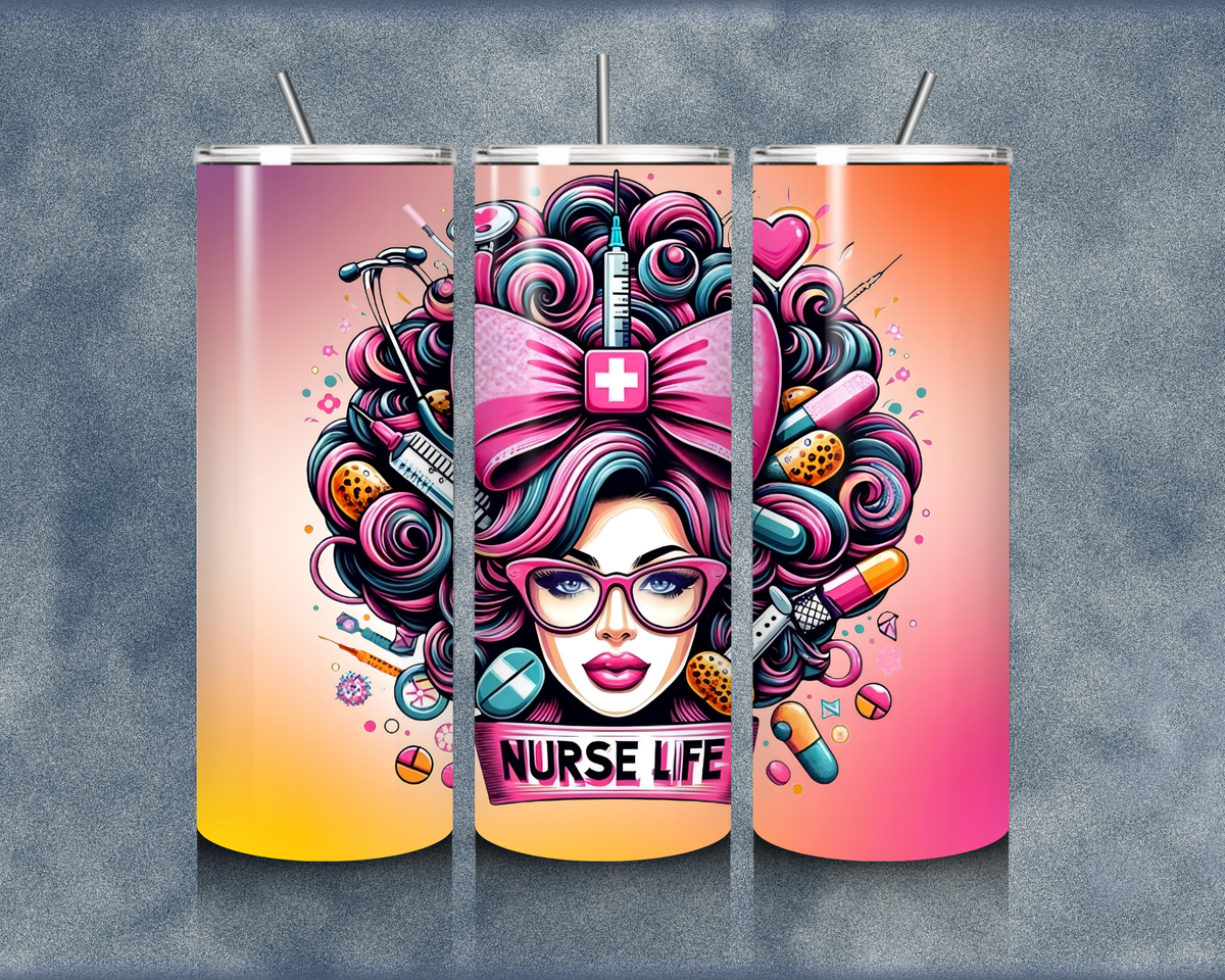 Nurse 20oz Sublimation Tumblers