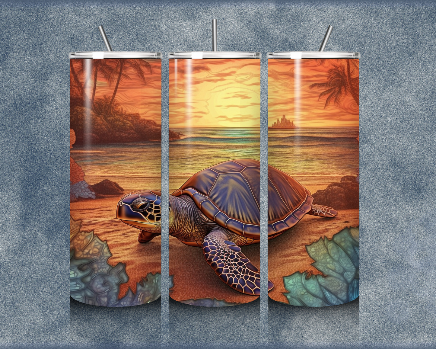 Turtle 20oz Sublimation Tumblers