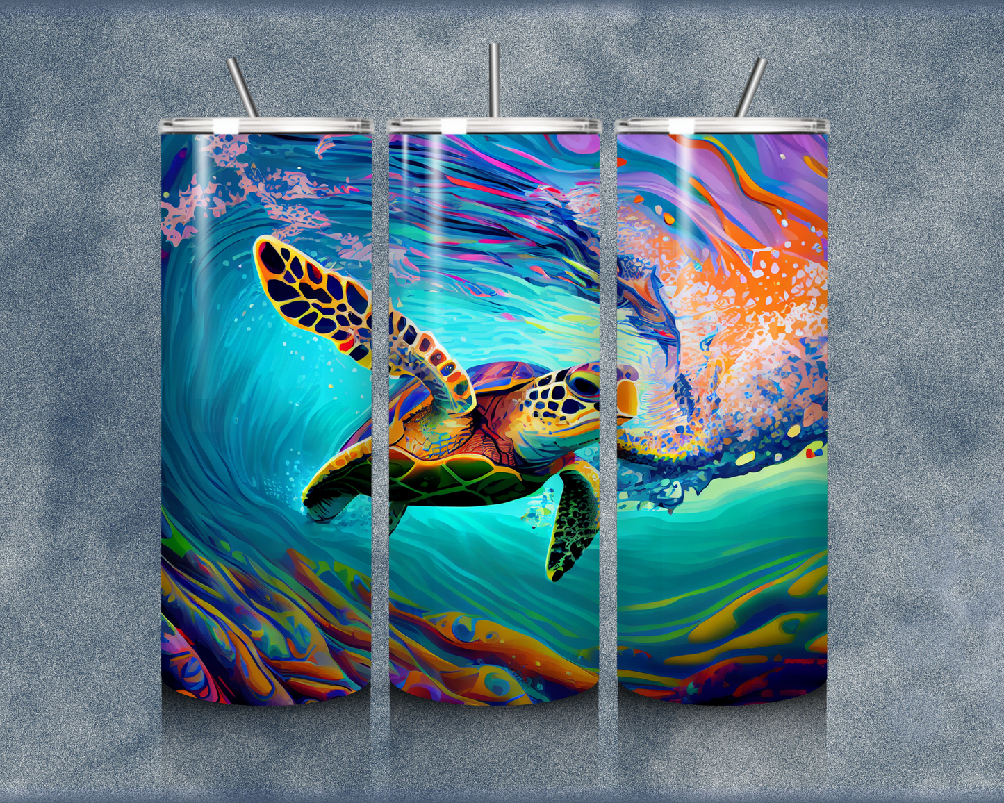 Turtle 20oz Sublimation Tumblers