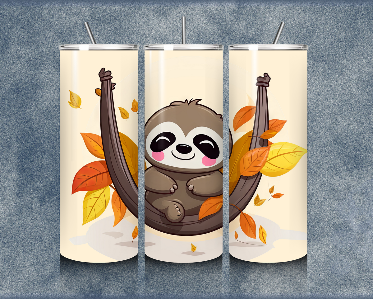 Sloth 20oz Sublimation Tumbler