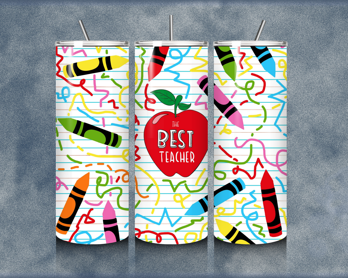 Teacher 20oz Sublimation Tumbler