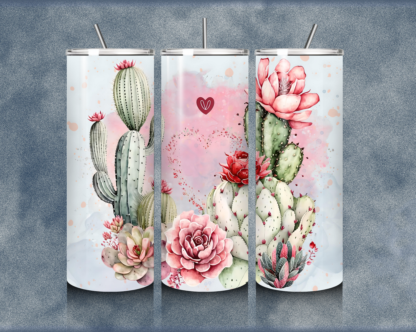 Succulent 20oz Sublimation Tumbler