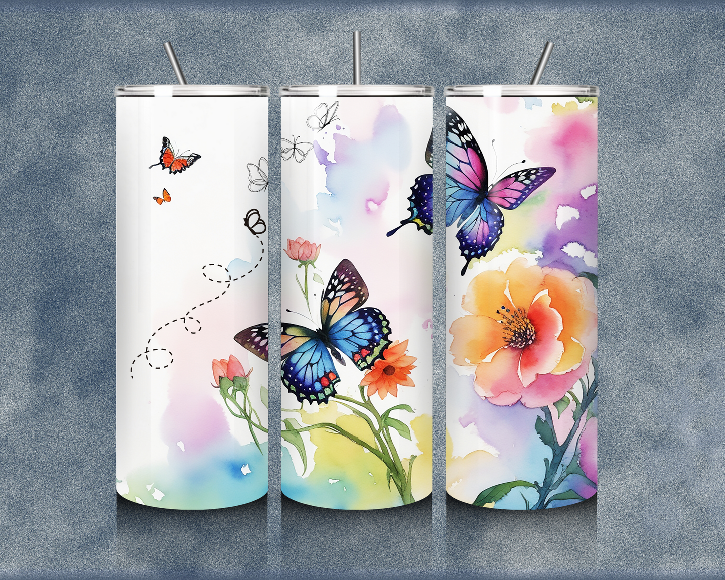 Butterfly 20oz Sublimation Tumbler