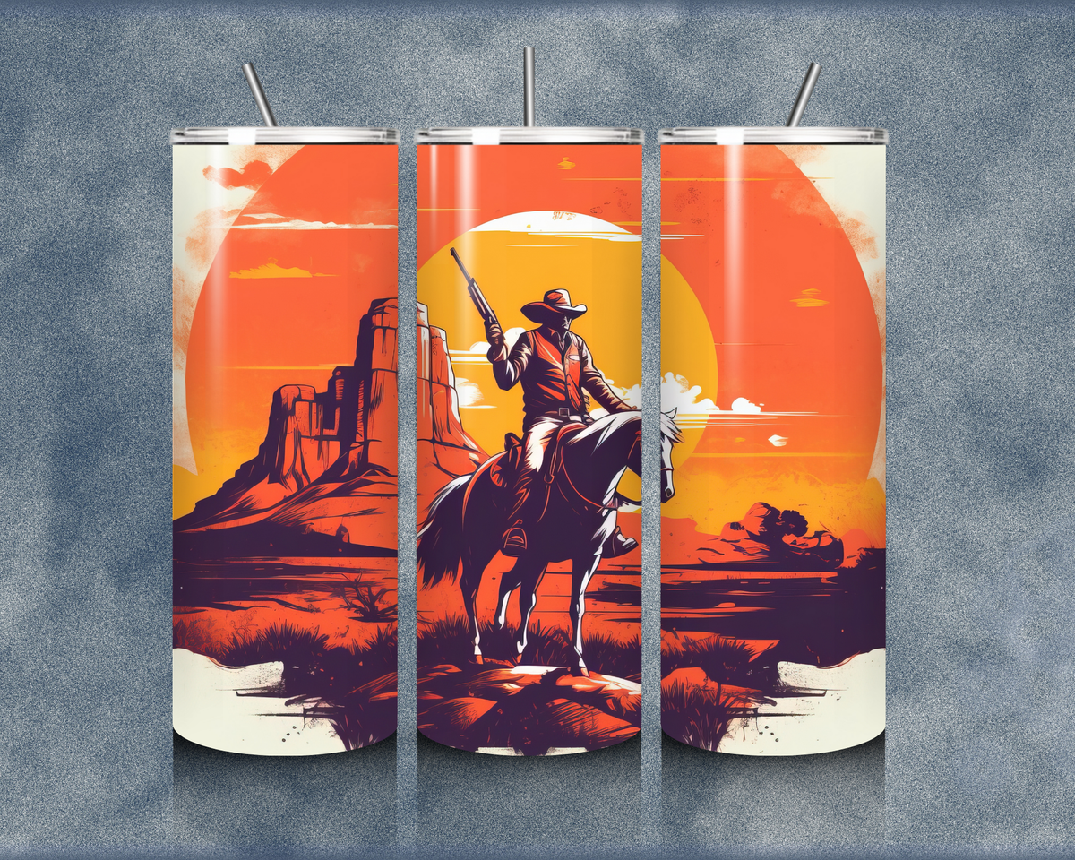 Western 20oz Sublimation Tumblers