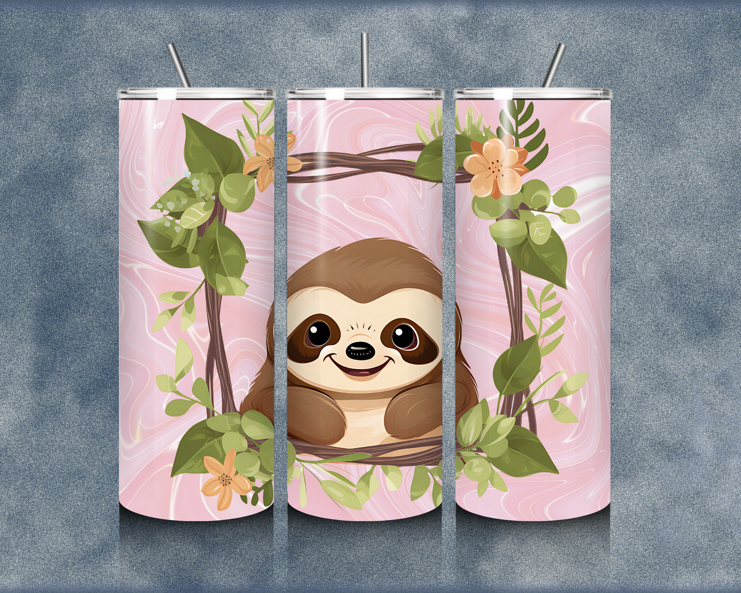 Sloth 20oz Sublimation Tumbler