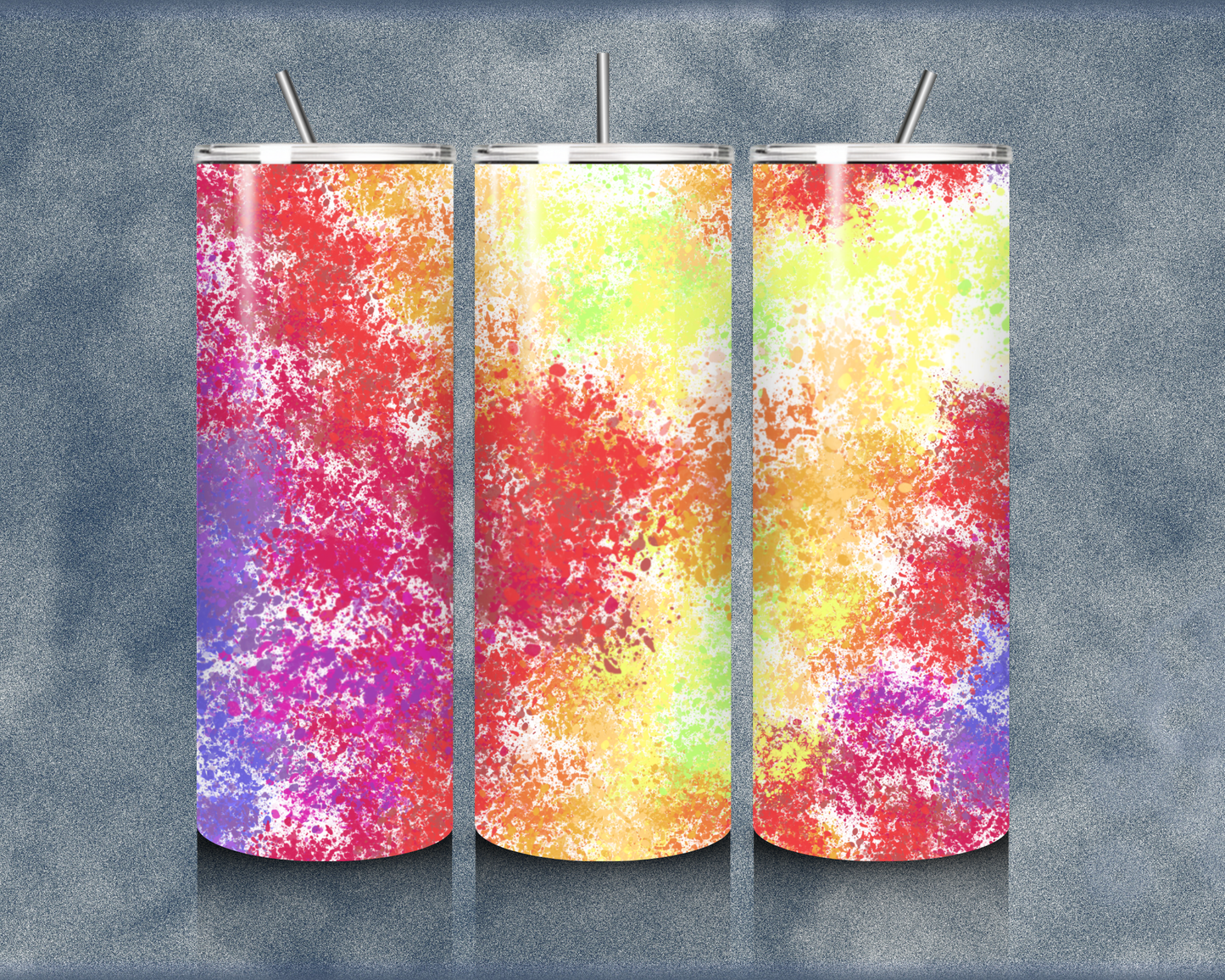 Rainbow 20oz Sublimation Tumblers