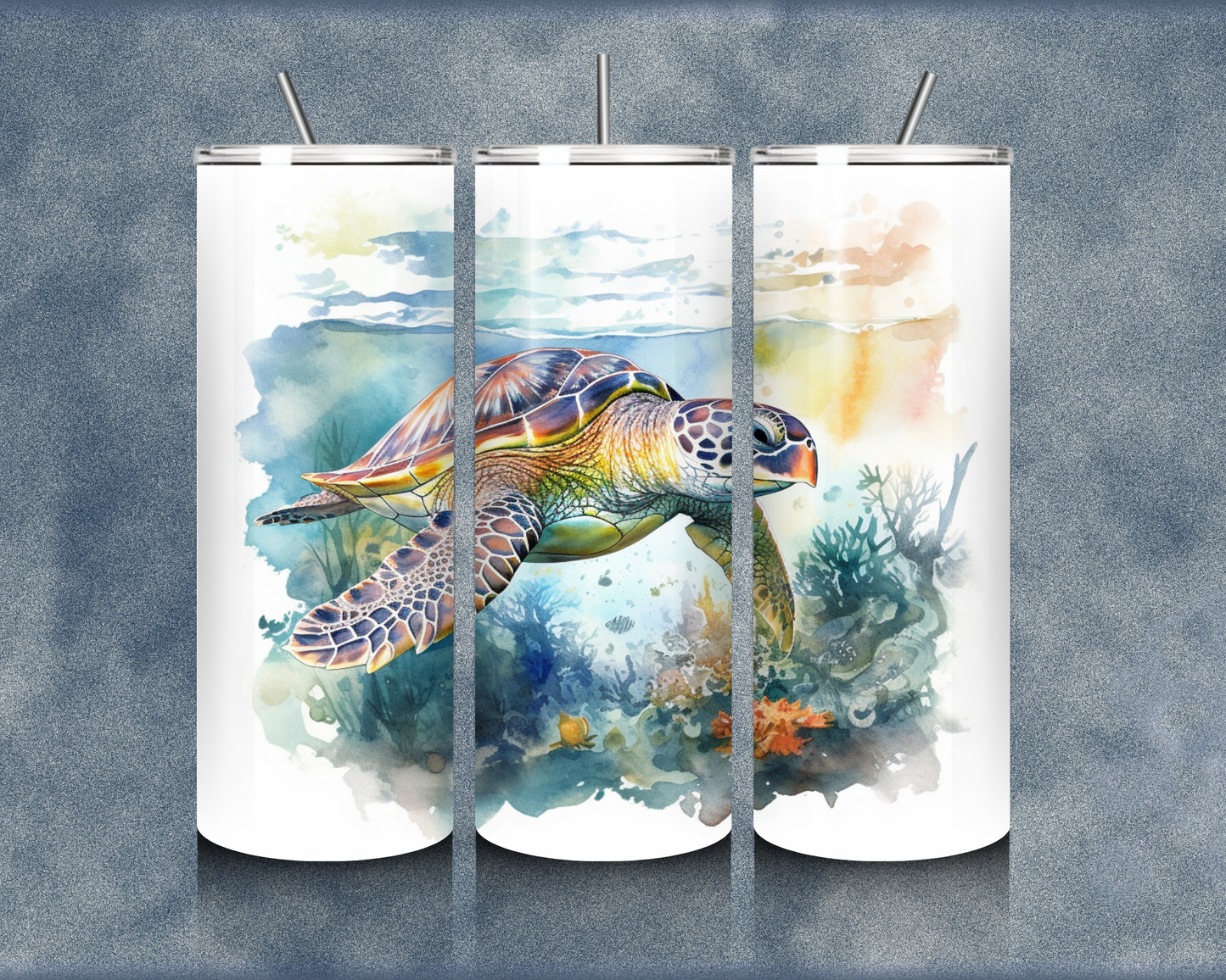Turtle 20oz Sublimation Tumblers