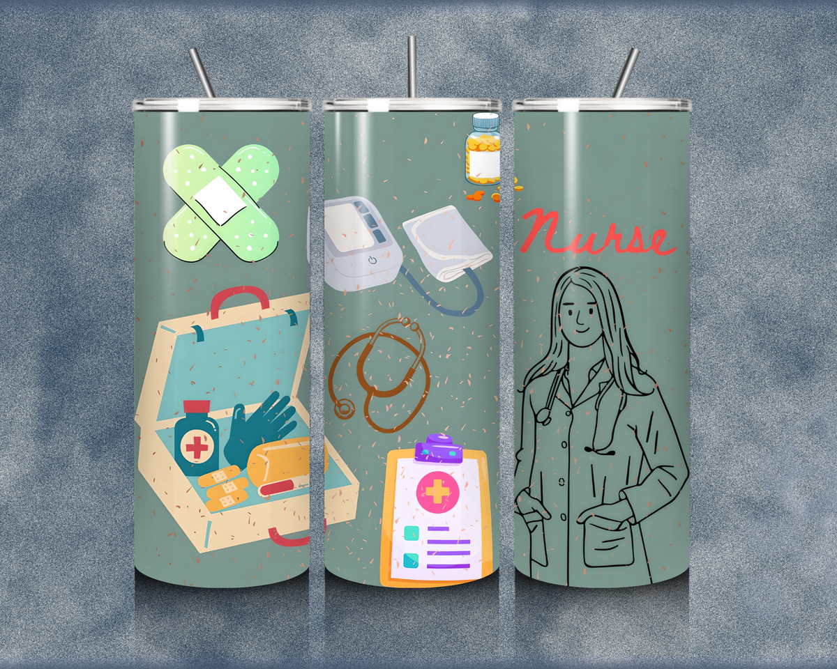 Nurse 20oz Sublimation Tumblers