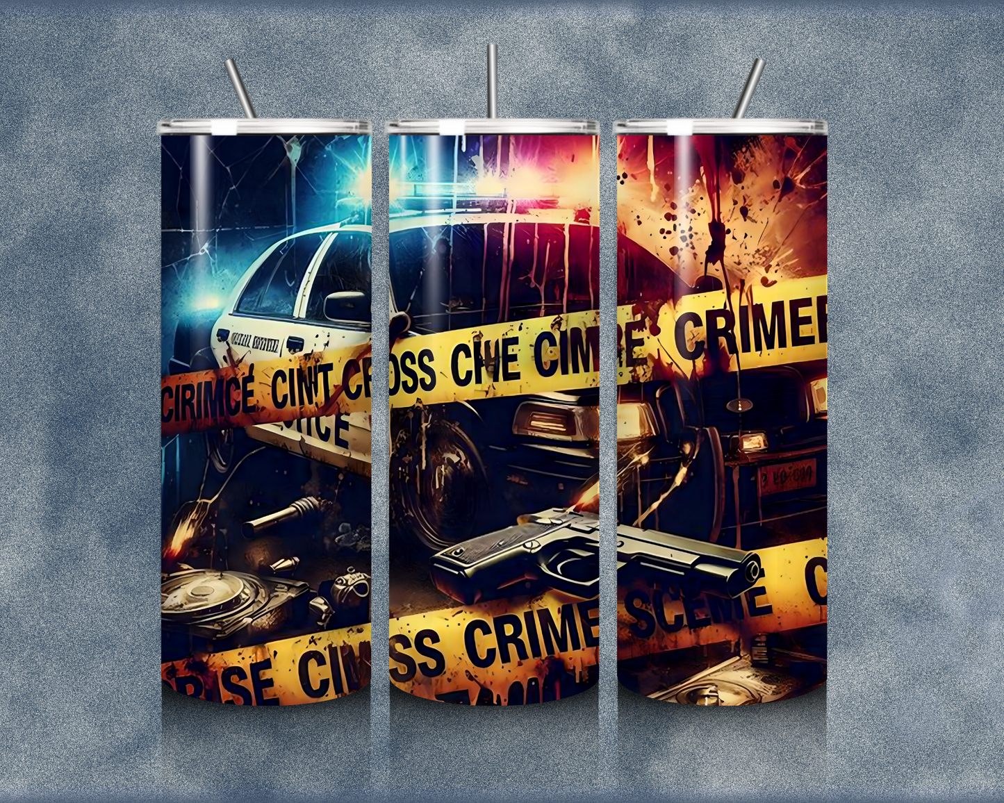 Police 20oz Sublimation Tumbler