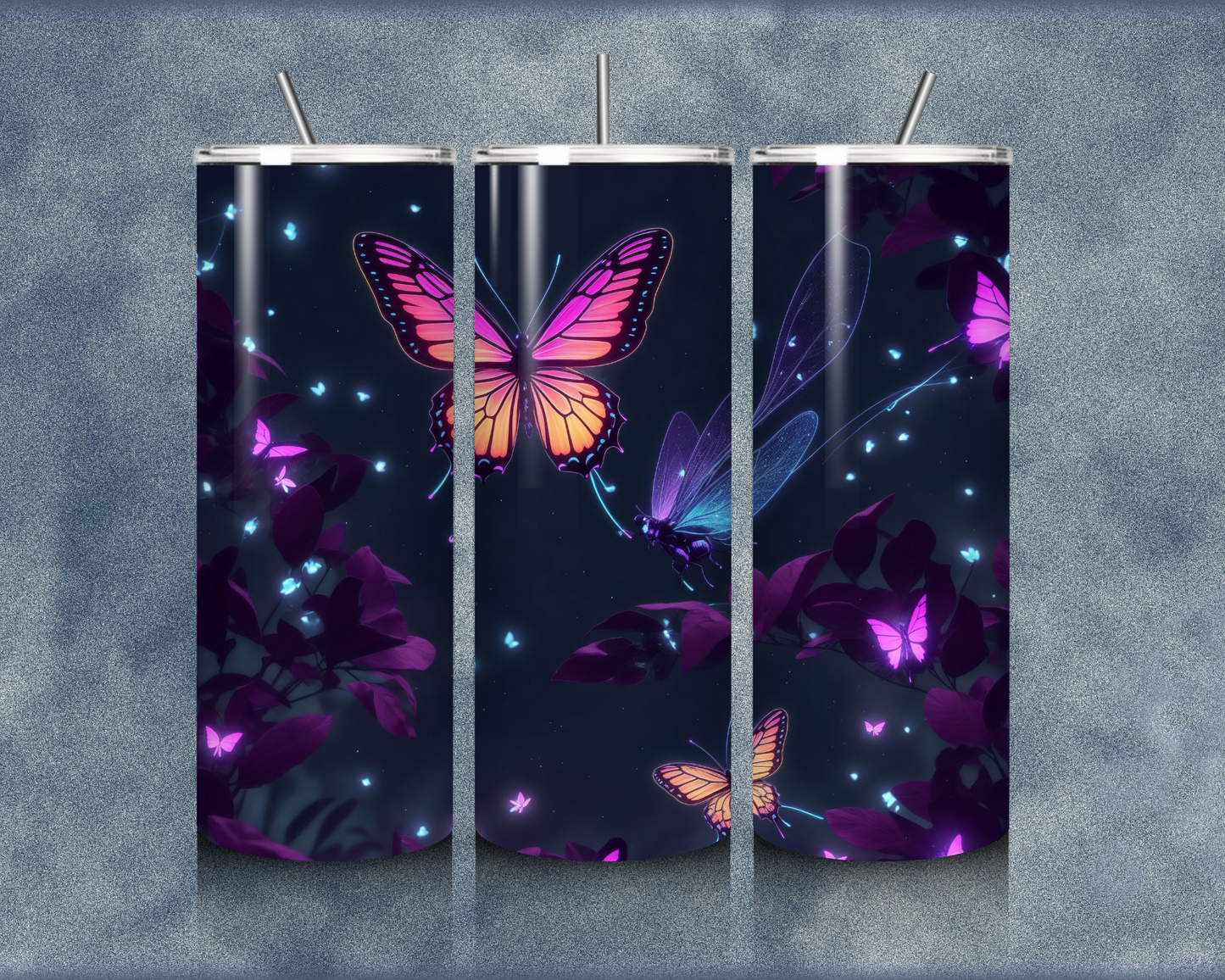 Butterfly 20oz Sublimation Tumbler
