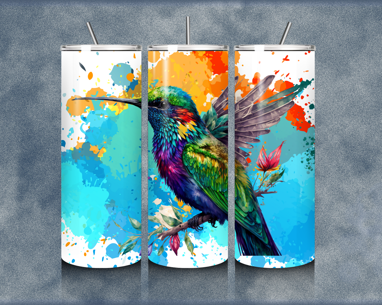 Hummingbirds 20oz Sublimation Tumblers