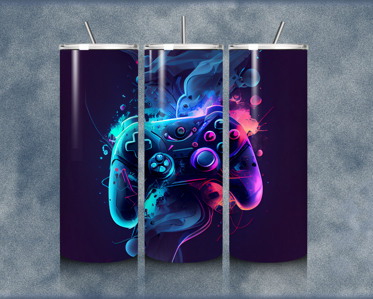 Game Controller 20oz Sublimation Tumblers