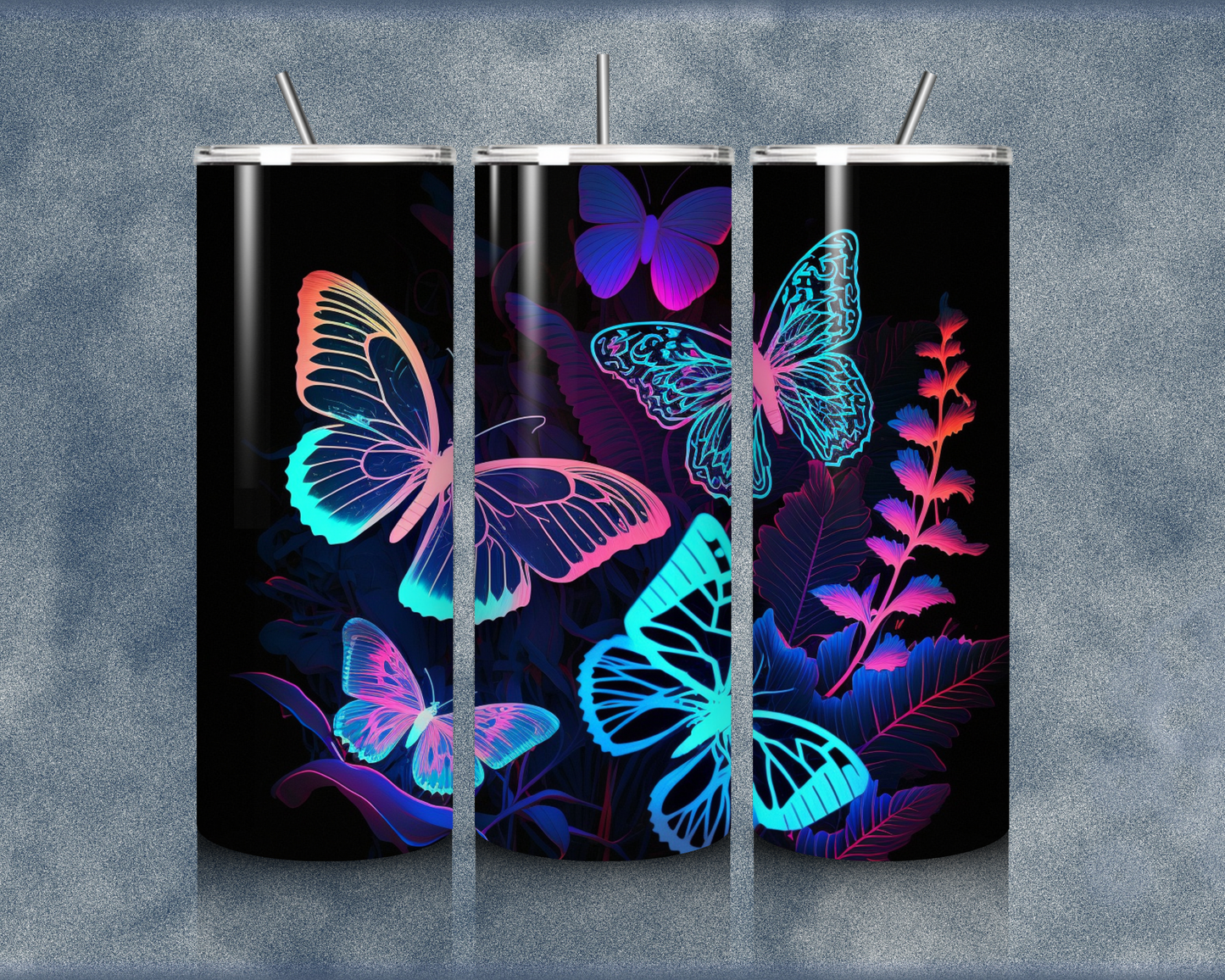 Butterfly 20oz Sublimation Tumbler