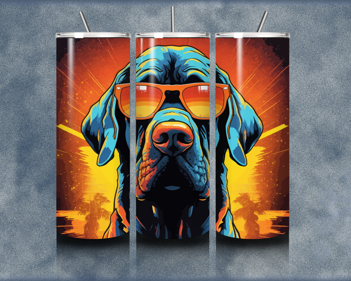 Dogs 20oz Sublimation Tumbler