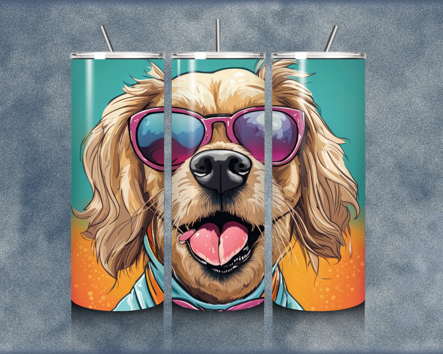 Dogs 20oz Sublimation Tumbler