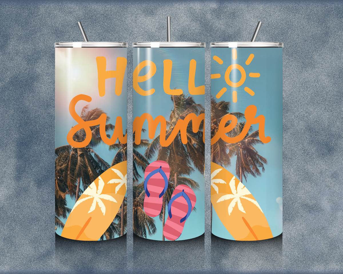 ✨ Summer Vibes Sublimation Tumblers✨