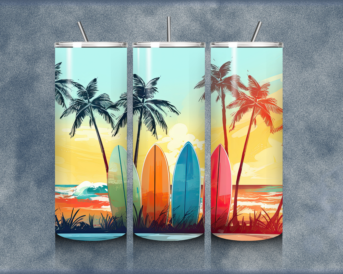 ✨ Summer Vibes Sublimation Tumblers✨