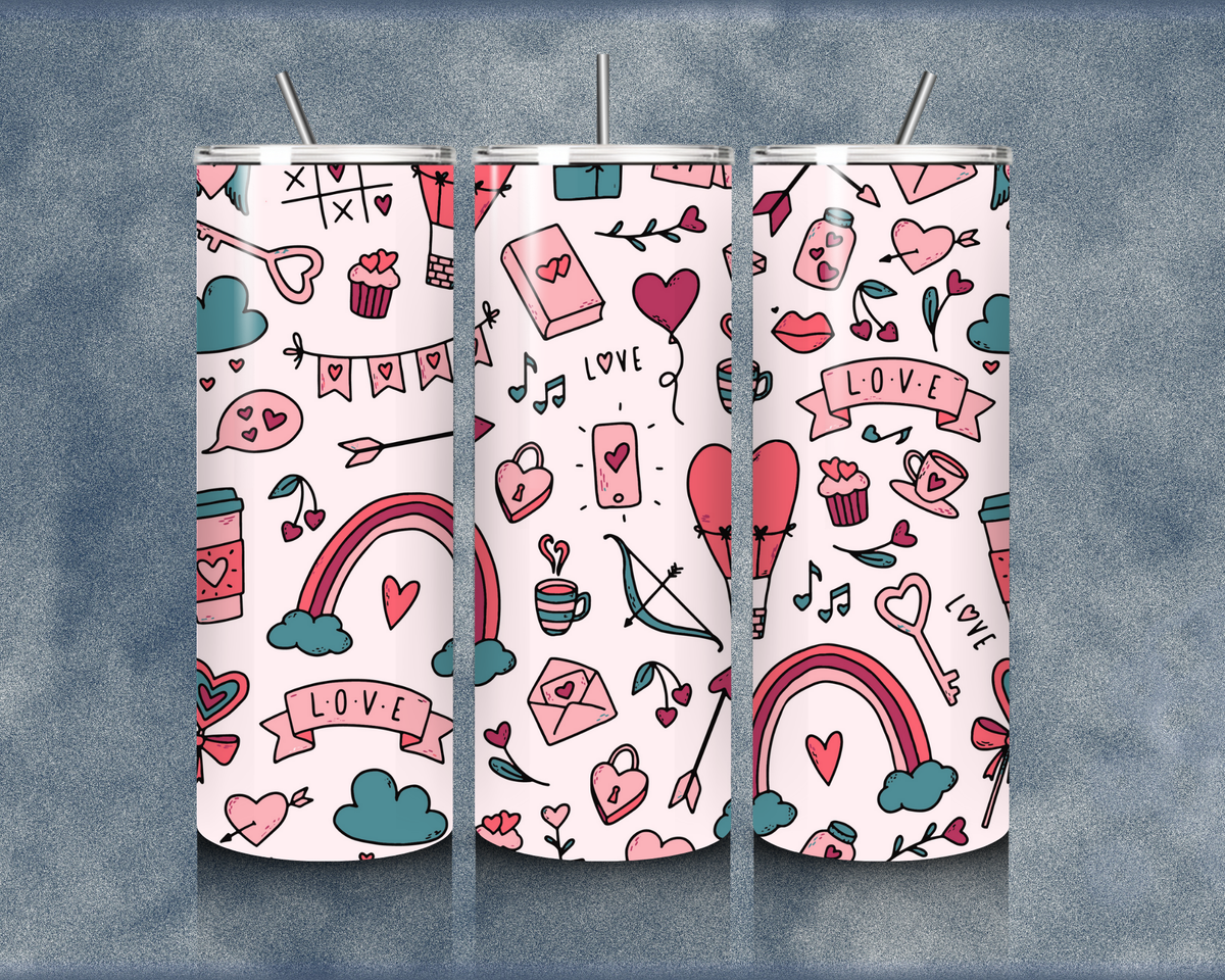 Sweetheart Sips Valentine Tumbler