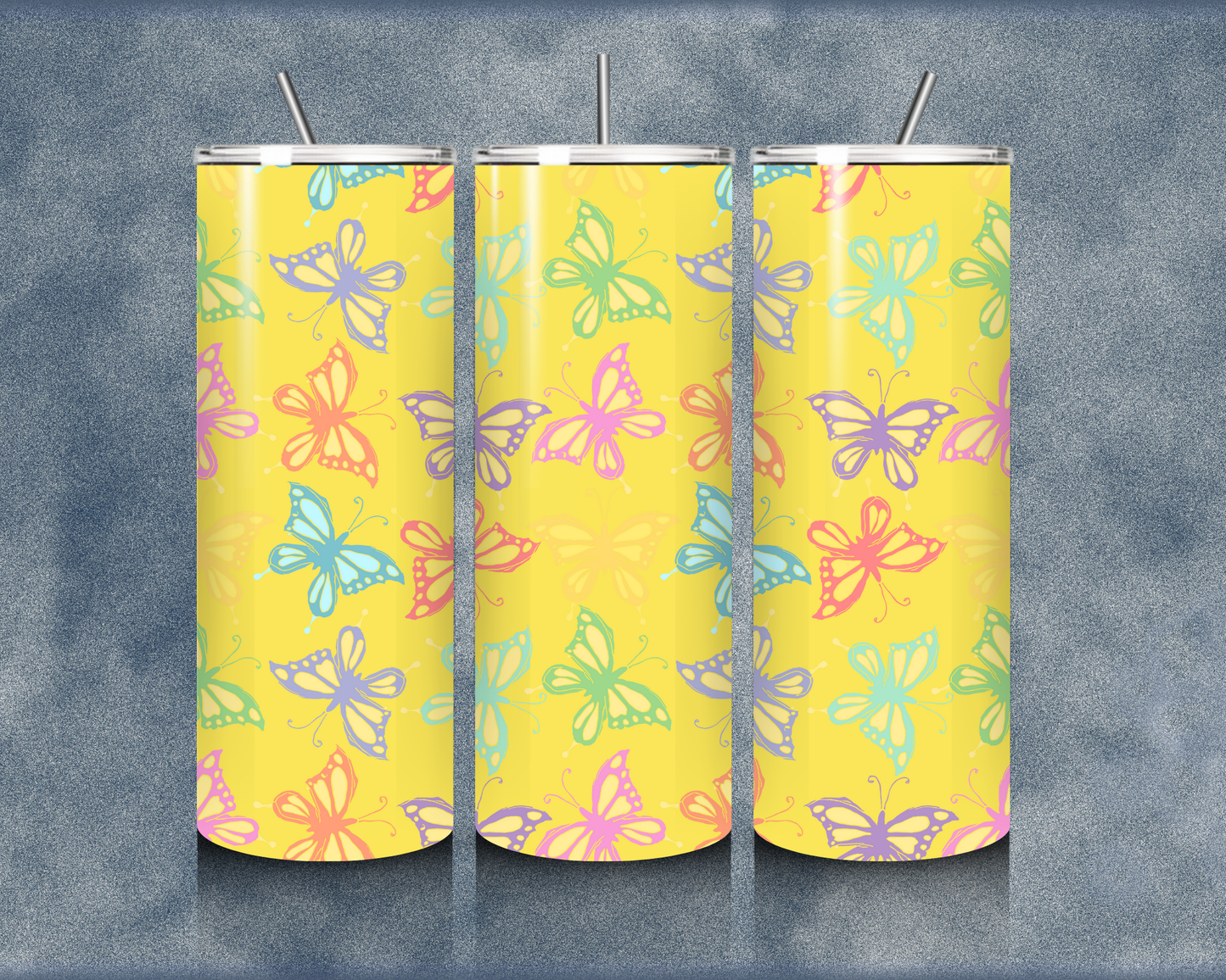 Butterfly 20oz Sublimation Tumbler