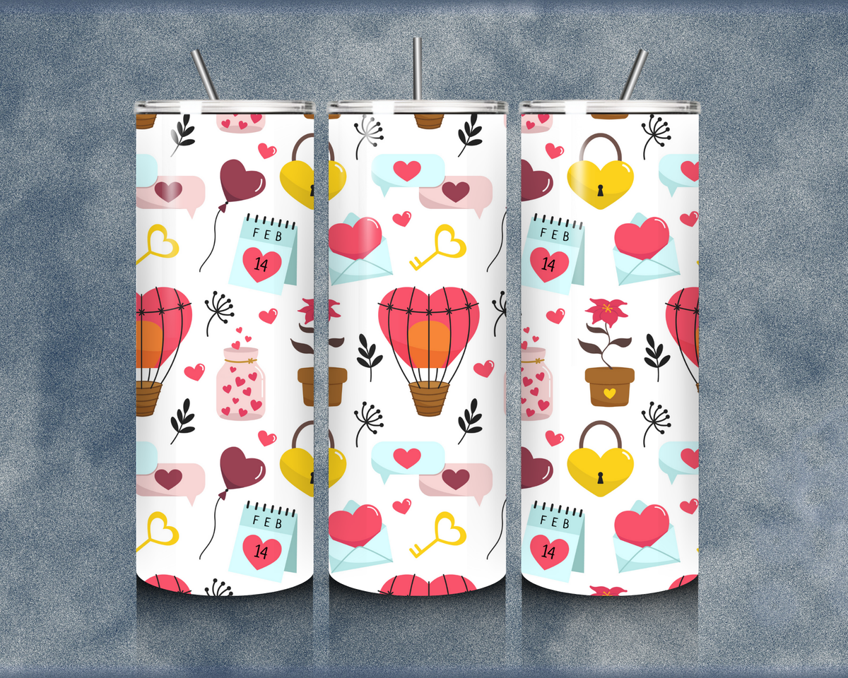 Sweetheart Sips Valentine Tumbler