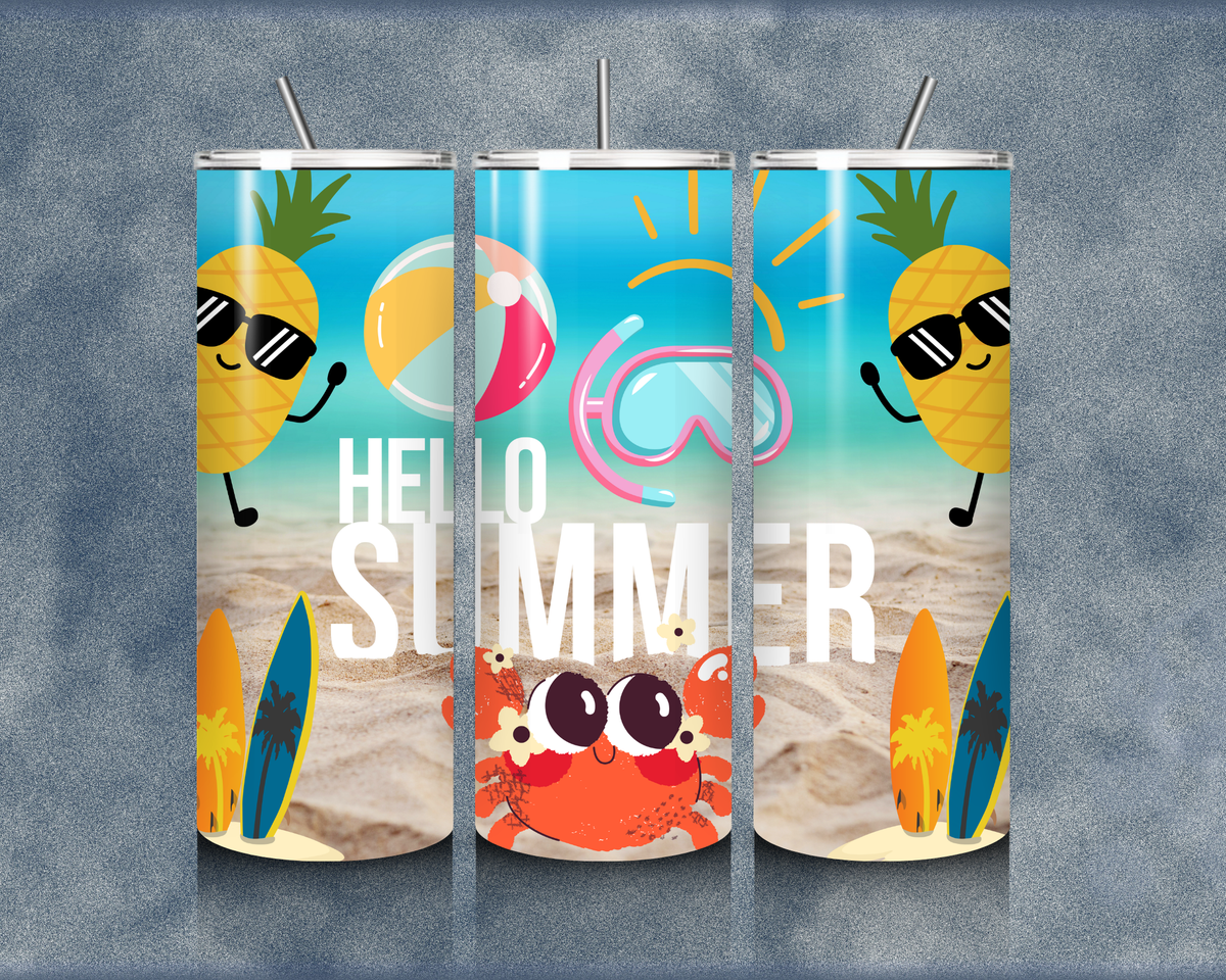 ✨ Summer Vibes Sublimation Tumblers✨