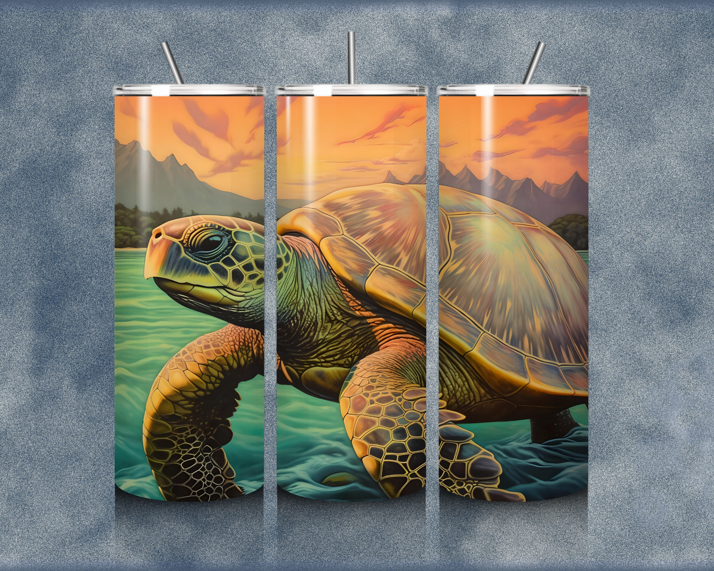 Turtle 20oz Sublimation Tumblers