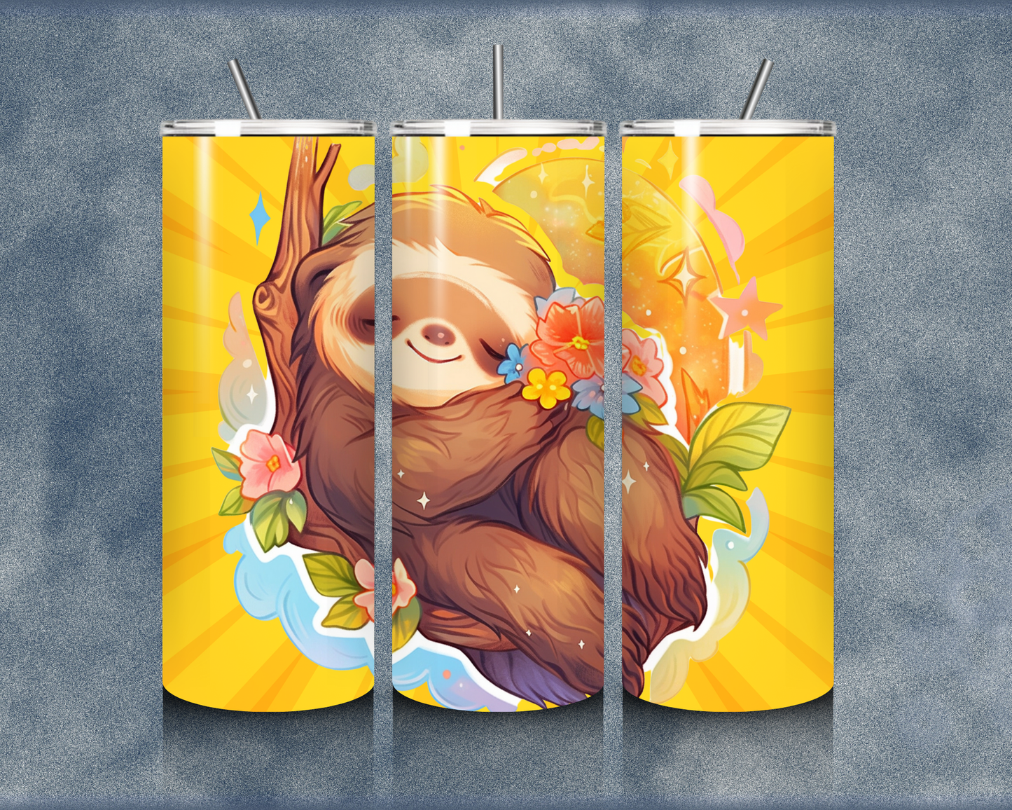 Sloth 20oz Sublimation Tumbler