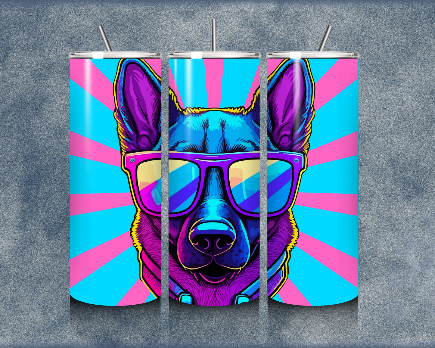 Dogs 20oz Sublimation Tumbler