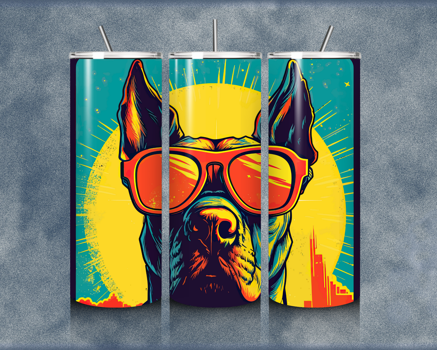 Dogs 20oz Sublimation Tumbler